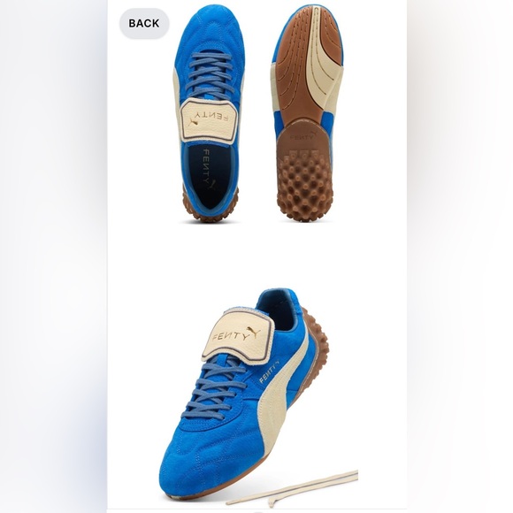 Puma Fenty Avanti LS Blue Cream Sneakers team Royal - Picture 8 of 14